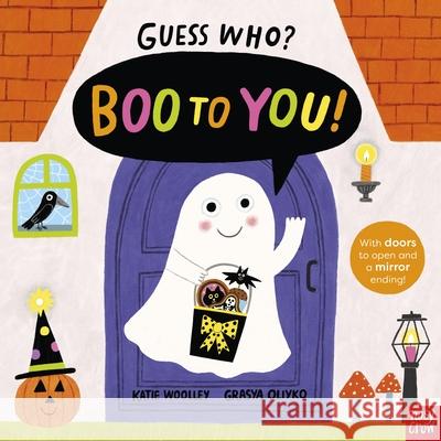 Guess Who? Boo to You! Katie Woolley 9781805130888 Nosy Crow Ltd - książka