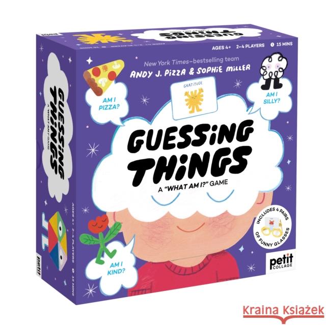 Guessing Things: A What Am I? Game Petit Collage                            Andy J. Pizza Sophie Miller 9781797240886 Petit Collage - książka