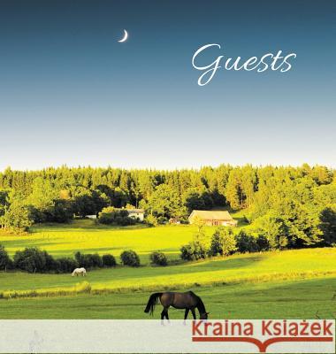 GUEST BOOK for Guest House, Airbnb, Bed & Breakfast, Vacation Home, Retreat Centre: HARDCOVER Visitors Book, Guest Comments Book, Vacation Home Guest Publications, Angelis 9781912484188 Angelis Publications - książka