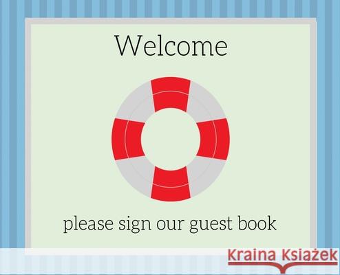 Guest Book for vacation home (Hardcover) Lulu and Bell 9781839900594 Lulu and Bell - książka