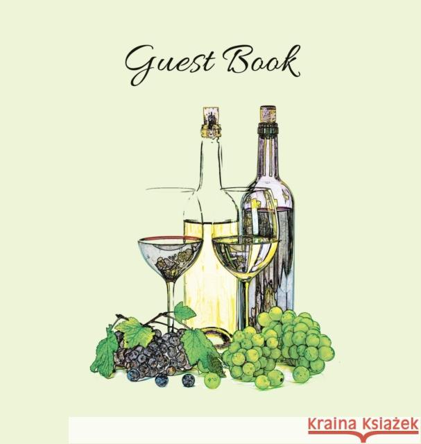 GUEST BOOK (Hardcover), Party Guest Book, Guest Comments Book, House Guest Book, Vacation Home Guest Book, Special Events & Functions Visitors Book: F Publications, Angelis 9781912484126 Angelis Publications - książka