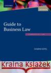 Guide to Business Law Kopel, Shawn 9780190723279 OUP Southern Africa