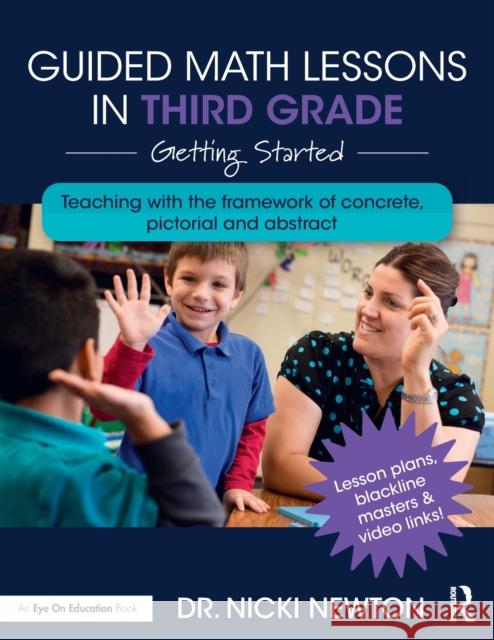 Guided Math Lessons in Third Grade: Getting Started Nicki Newton 9780367760014 Eye on Education - książka