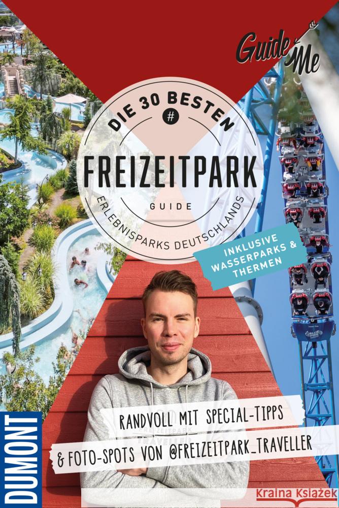 GuideMe Travel Book Die 30 besten Freizeitparks Deutschlands - Reiseführer Andter, Stefan 9783828310599 Hallwag Kümmerly & Frey - książka