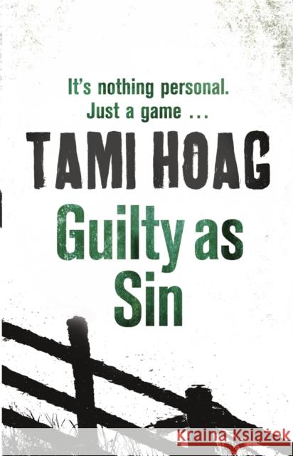 Guilty As Sin Tami Hoag 9781409121442  - książka