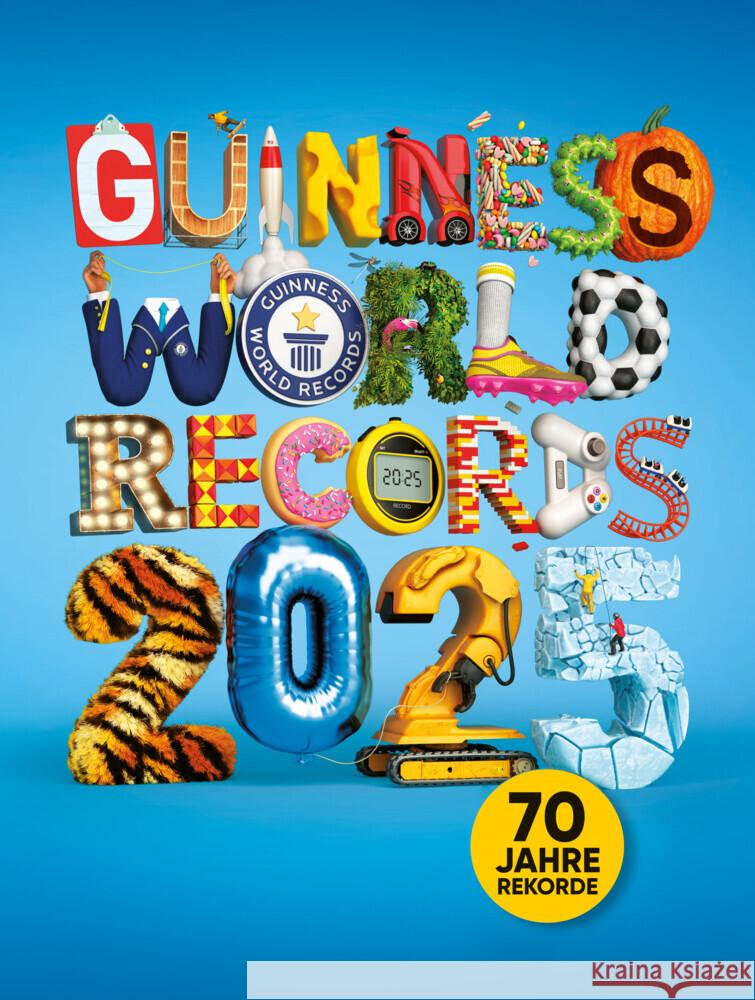 Guinness World Records 2025: Deutschsprachige Ausgabe  9783473480777 Ravensburger Verlag - książka