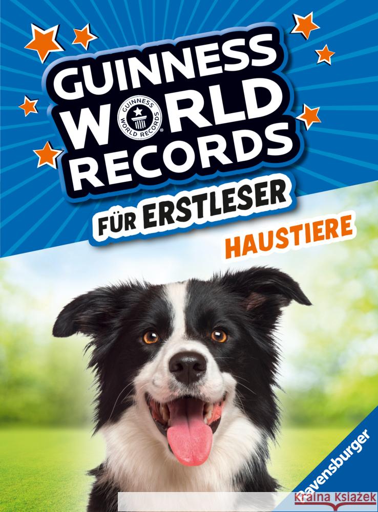 Guinness World Records für Erstleser - Haustiere (Rekordebuch zum Lesenlernen)  9783473463268 Ravensburger Verlag - książka