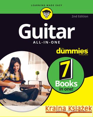 Guitar All-in-One For Dummies: Book + Online Video and Audio Instruction Desi Serna 9781119731412 John Wiley & Sons Inc - książka