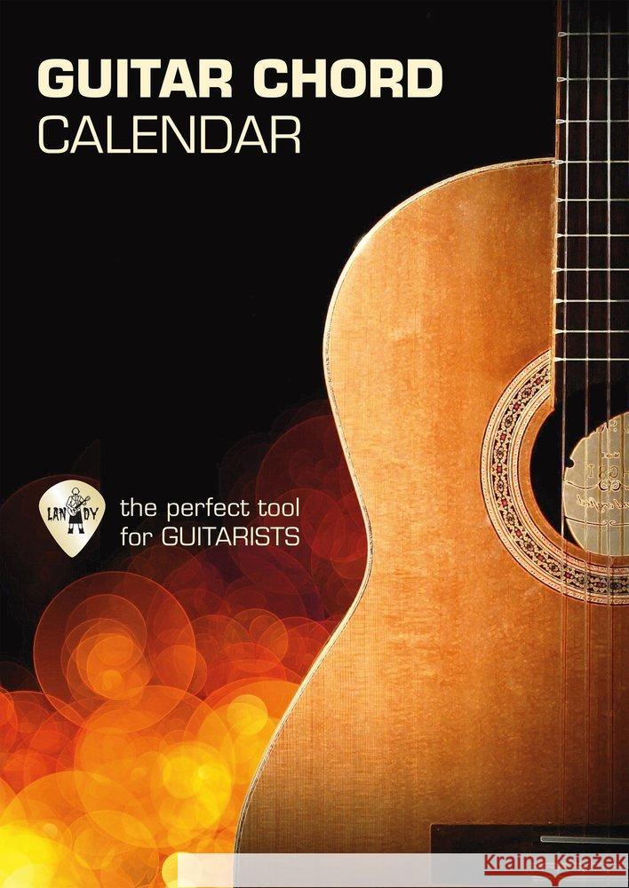 Guitar Chord Calendar (Gitarren Akkord Kalender) Landinger, Robert 'Landy' 9783956165207 cc-live - książka