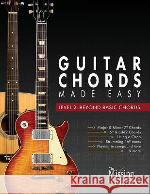 Guitar Chords Made Easy, Level 2: Beyond Basic Chords Christian J Triola 9781795719636 Independently Published - książka