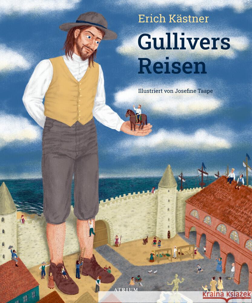 Gullivers Reisen Kästner, Erich 9783855356546 Atrium Verlag - książka