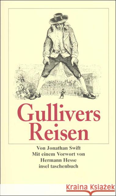 Gullivers Reisen : Vorw. v. Hermann Hesse Swift, Jonathan   9783458317586 Insel, Frankfurt - książka