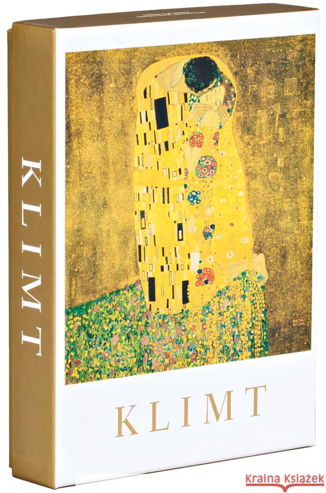 Gustav Klimt Grußkarten Box Gustav, Klimt 4260416451346 teNeues Verlag - książka