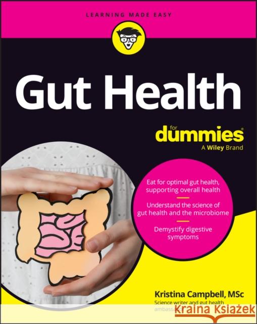 Gut Health For Dummies  9781394226580 John Wiley & Sons Inc - książka