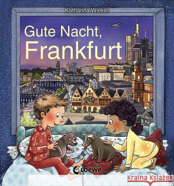 Gute Nacht, Frankfurt Wieker, Katharina 9783743204270 Loewe Verlag - książka