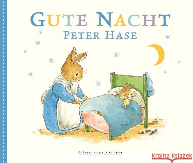 Gute Nacht Peter Hase Potter, Beatrix 9783737356848 FISCHER Sauerländer - książka