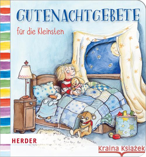 Gutenachtgebete für die Kleinsten Ginsbach, Julia 9783451714436 Herder, Freiburg - książka