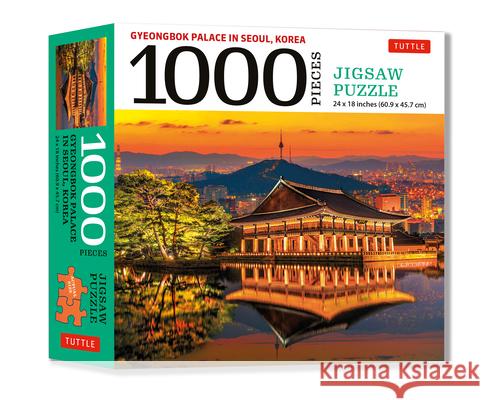Gyeongbok Palace in Seoul Korea - 1000 Piece Jigsaw Puzzle: (Finished Size 24 in X 18 In) Tuttle Publishing 9780804854474 Tuttle Publishing - książka