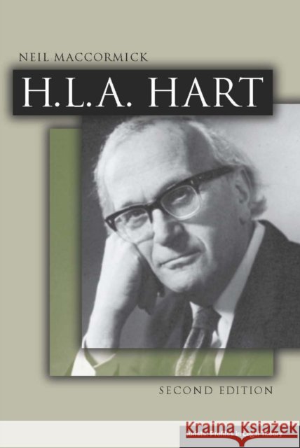 H.L.A. Hart Maccormick, Neil 9780804756785 Stanford Law School - książka