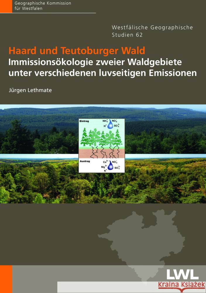 Haard und Teutoburger Wald Lethmate, Jürgen 9783402155721 Aschendorff Verlag - książka
