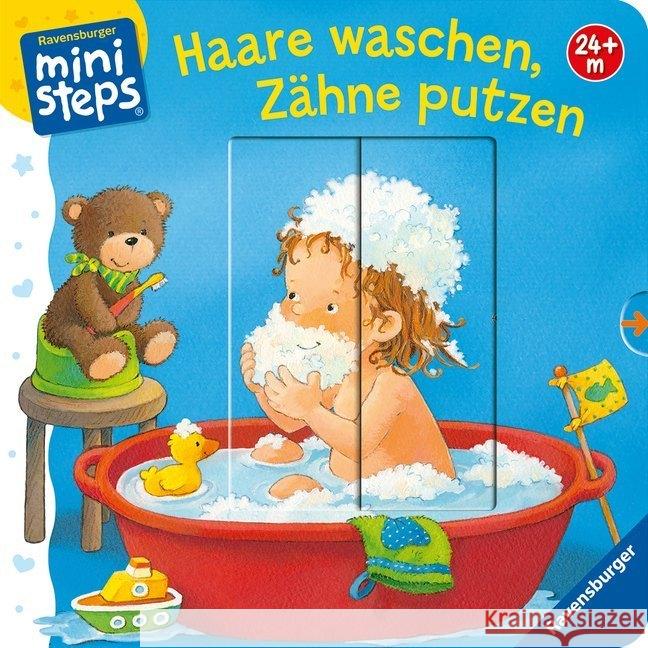 Haare waschen, Zähne putzen : Ab 24 Monaten Grimm, Sandra 9783473317622 Ravensburger Buchverlag - książka