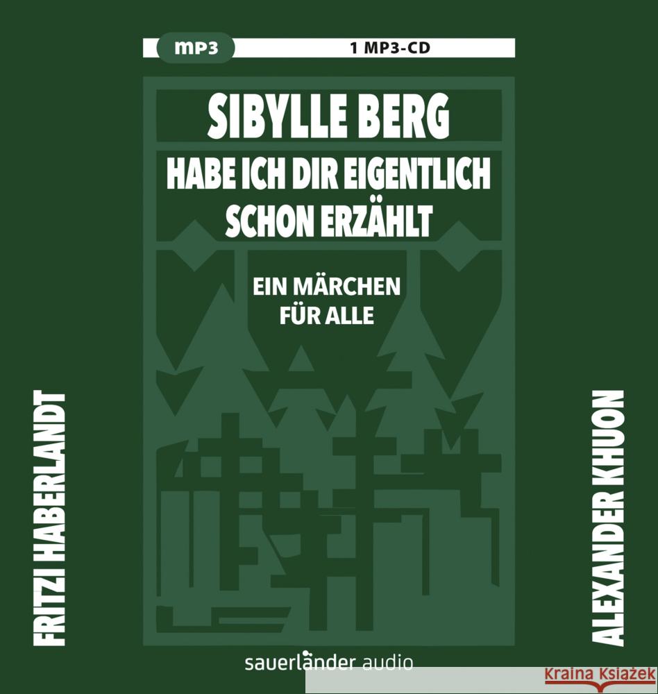 Habe ich dir eigentlich schon erzählt ..., 1 Audio-CD, 1 MP3 Berg, Sibylle 9783839844045 Argon Verlag - książka