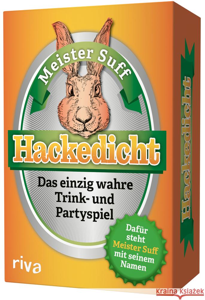 Hackedicht Meister Suff 9783742314840 riva Verlag - książka