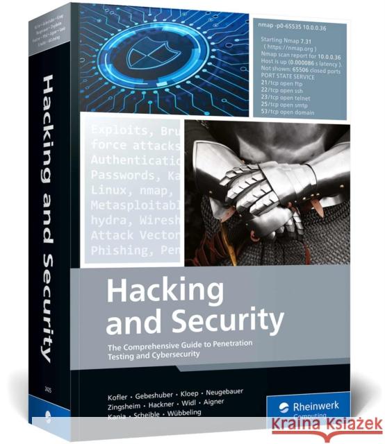 Hacking and Security Scheible, Tobias 9781493224258 SAP Press - książka