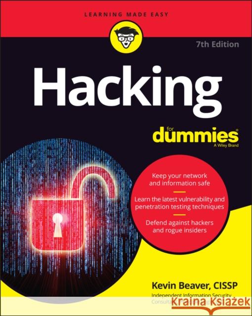 Hacking For Dummies Kevin Beaver 9781119872191 John Wiley & Sons Inc - książka