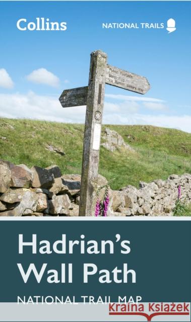 Hadrian’s Wall Path National Trail Map Collins Maps 9780008602987 HarperCollins Publishers - książka