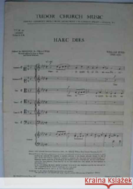 Haec Dies  9780193521001 Oxford University Press - książka