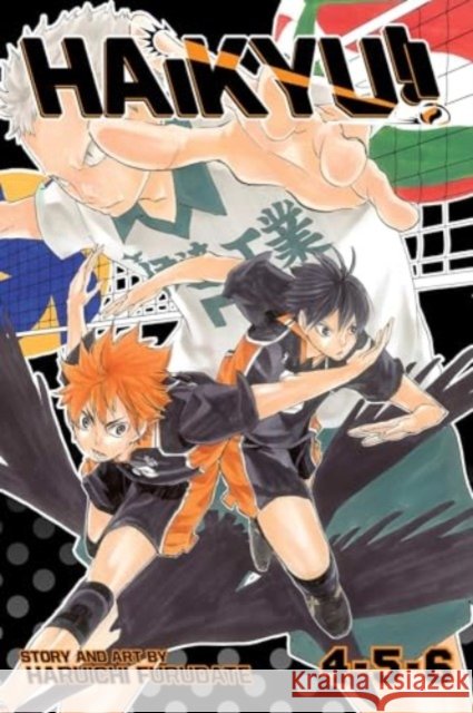 Haikyu!! (3-in-1 Edition), Vol. 2: Includes vols. 4, 5 & 6 Haruichi Furudate 9781974747108 Viz Media, Subs. of Shogakukan Inc - książka