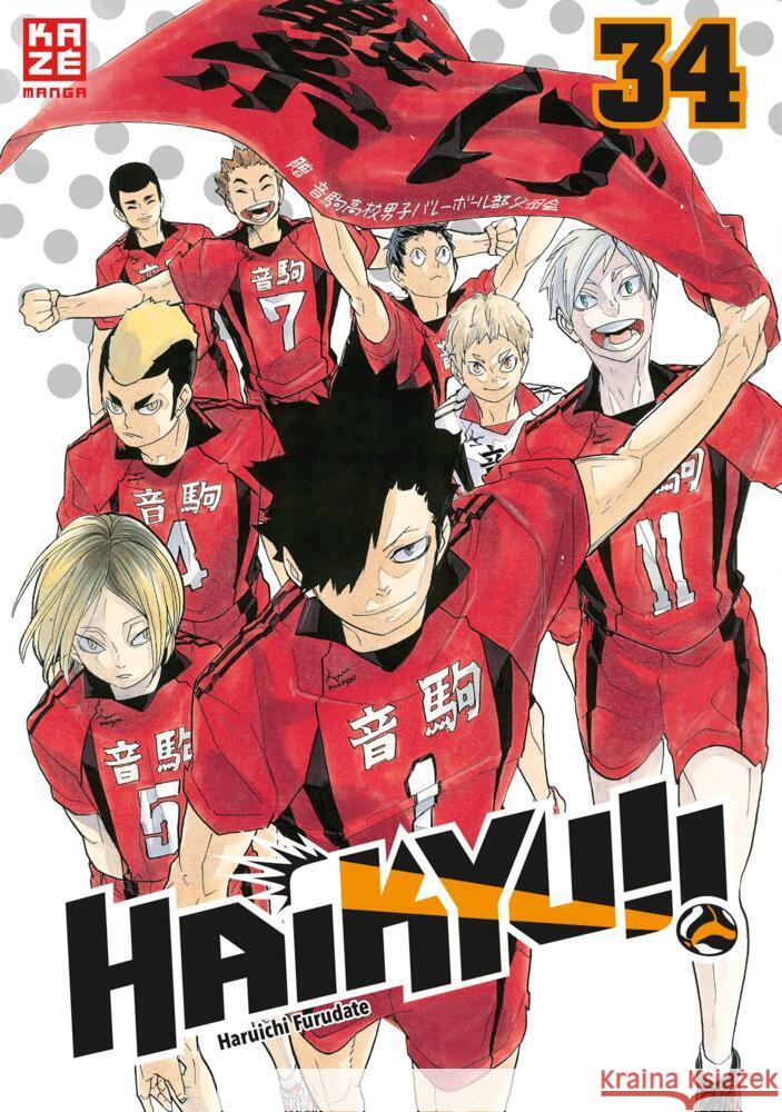 Haikyu!! - Band 34 Furudate, Haruichi 9782889513895 Kazé Manga - książka