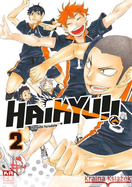 Haikyu!!. Bd.2 Furudate, Haruichi 9782889219391 Kazé Manga - książka