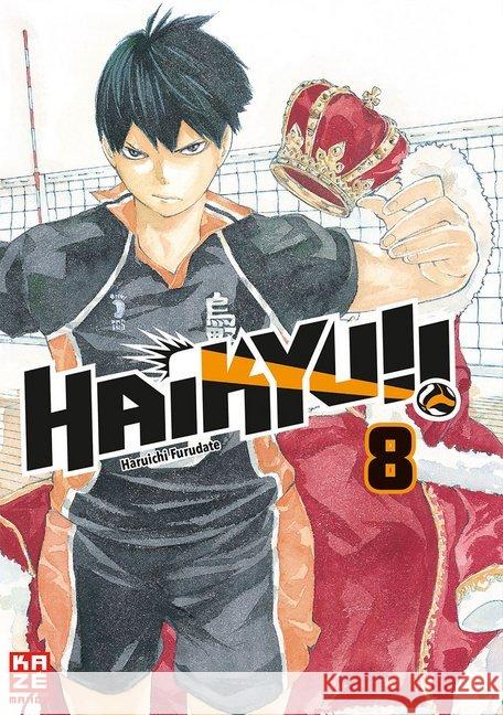 Haikyu!!. Bd.8 Furudate, Haruichi 9782889219452 Kazé Manga - książka