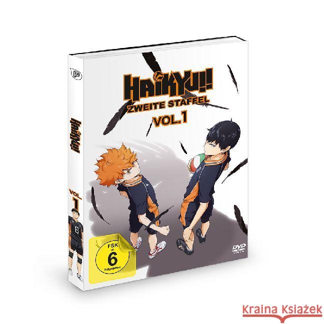 Haikyu!!. Season.2.1, 2 DVD : Episode 01-06. Japan  7630017514691 AV Visionen - książka