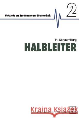 Halbleiter Hanno Schaumburg Hanno Schaumburg 9783322848505 Vieweg+teubner Verlag - książka