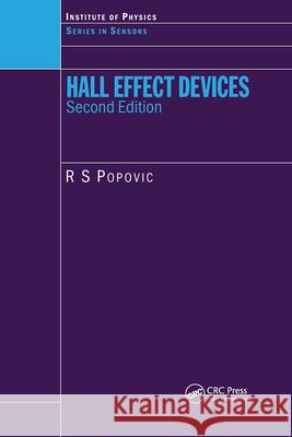 Hall Effect Devices Popovic, R. S. 9780750308557 Taylor & Francis Group - książka