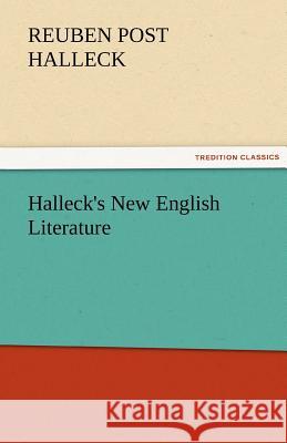 Halleck's New English Literature  9783842425705 tredition GmbH - książka