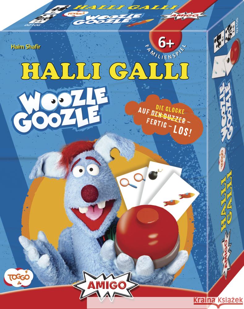 Halli Galli Woozle Goozle (Kinderspiel) Shafir, Haim 4007396021066 Amigo Verlag - książka