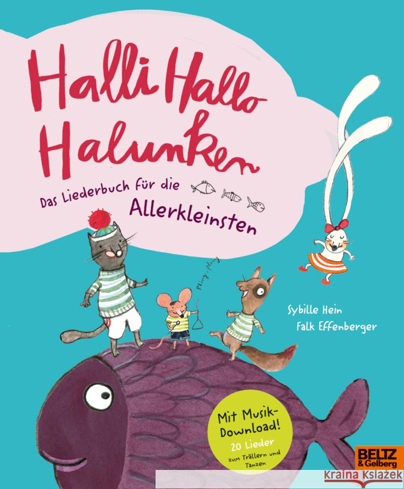 Halli Hallo Halunken Hein, Sybille, Effenberger, Falk 9783407756589 Beltz - książka
