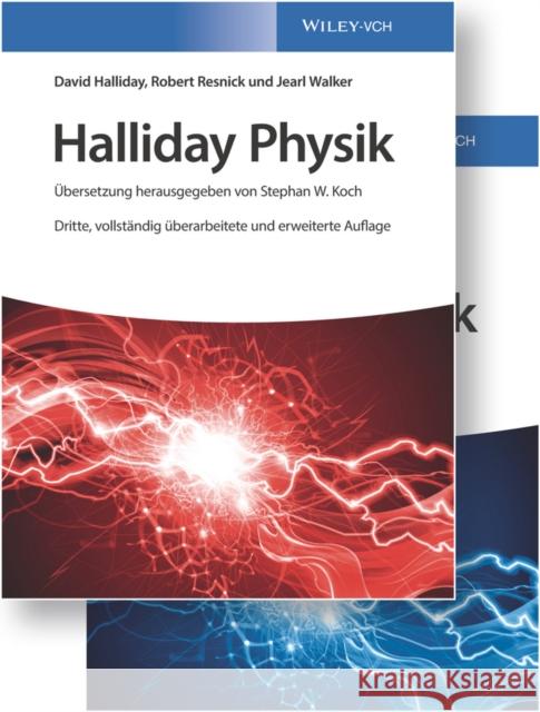 Halliday Physik deLuxe, 2 Bde. : Lehrbuch; Arbeitsbuch mit 880 Lösungen Stephan W Koch, David Halliday, Robert Resnick 9783527413584  - książka