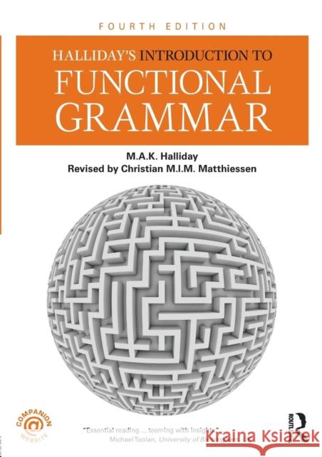 Halliday's Introduction to Functional Grammar Michael Halliday 9781444146608  - książka
