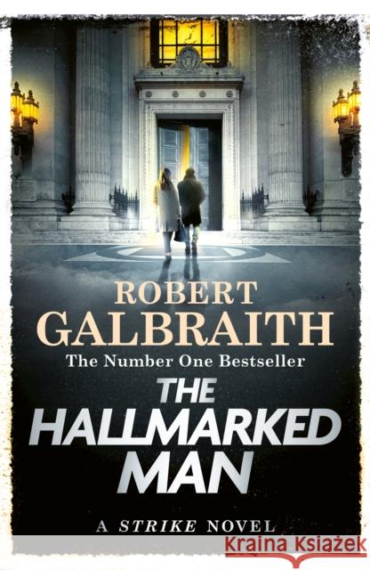 Hallmarked Man: Cormoran Strike Book 8 Robert Galbraith 9781408723791 Little, Brown - książka