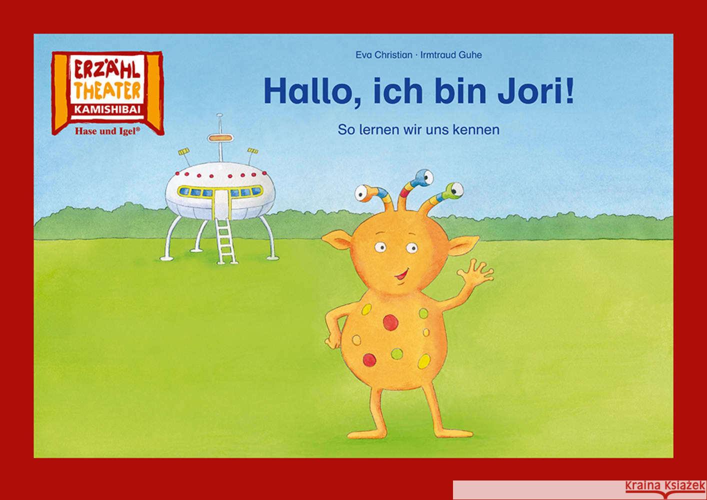 Hallo, ich bin Jori! / Kamishibai Bildkarten Christian, Eva 4260505832209 Hase und Igel - książka