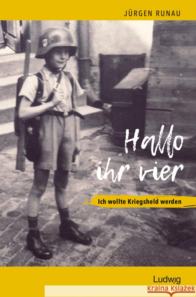 Hallo ihr vier, m. 1 Buch Runau, Jürgen 9783869354316 Ludwig, Kiel - książka