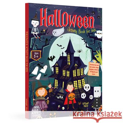 Halloween Activity Book for Kids Wonder House Books 9789362146977 Wonder House Books - książka