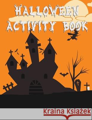 Halloween Activity Book: Hangman Classic Word Game Econo Publishing 9781648302015 Econo Publishing Company - książka