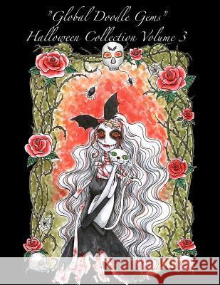 Halloween Collection 3: Halloween Adult Coloring Book Global Doodle Gems Laurie Beauchamp Lynni Ex Doodles 9788793385719 Global Doodle Gems - książka