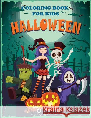 Halloween Coloring Book for Kids Dp Kids                                  Creative Coloring 9781947243200 Dylanna Publishing, Inc. - książka